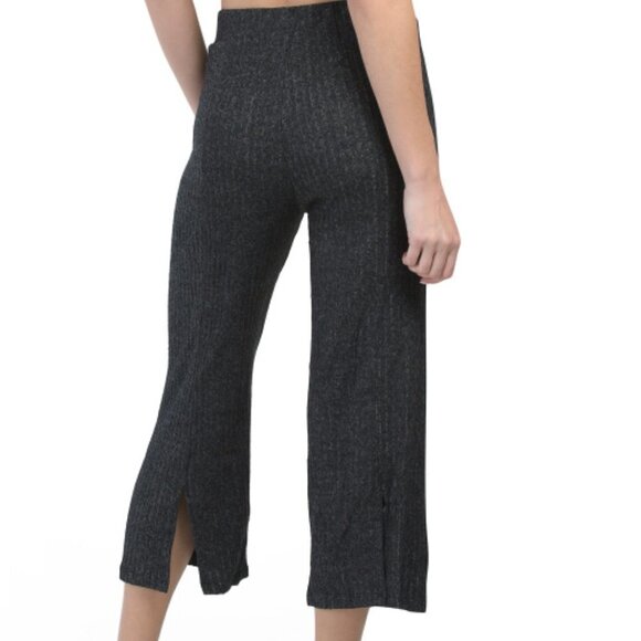 NWT Splendid Ribbed Cropped Athleisure Pants Small - Picture 10 of 10